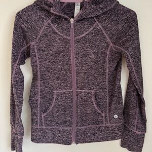 Purple Zip-Up Hoodie